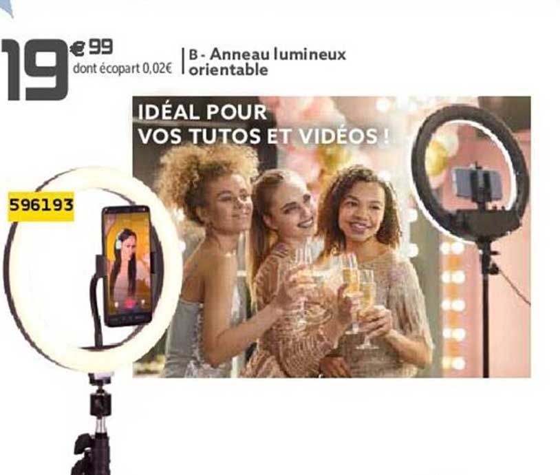 Anneau Lumineux Orientable