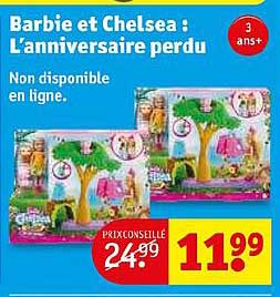 barbie et chelsea : l'anniversaire perdu