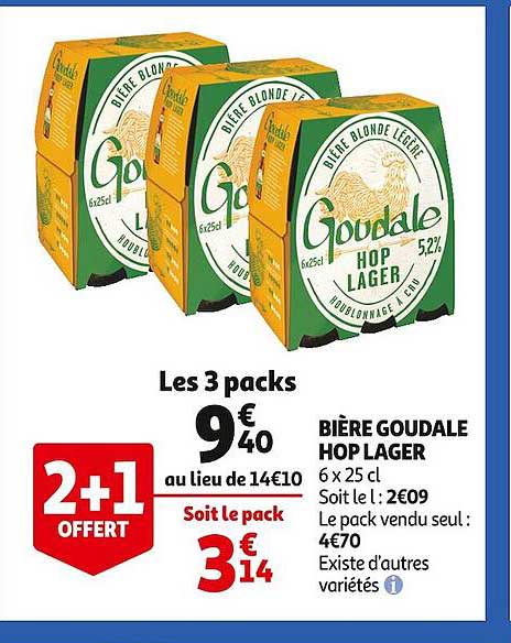 bière goudale hop lager