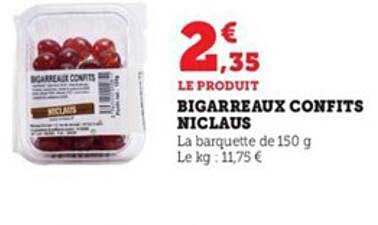 bigarreaux confits niclaus