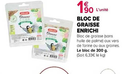 bloc de graisse enrichi zolux