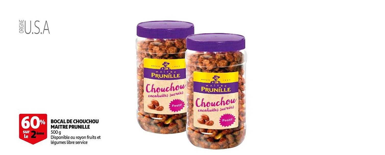 bocal de chouchou maître prunnille