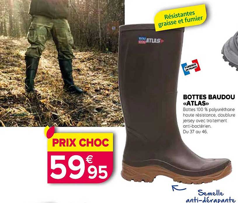 bottes baudou «atlas»