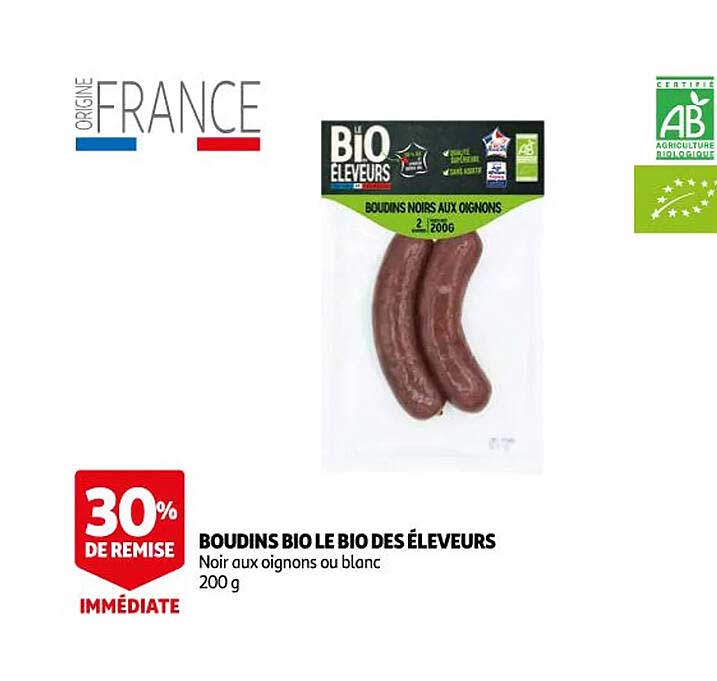 boudins bio le bio des éleveurs