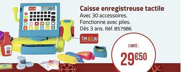 caisse enregistreuse tactile tim & lou