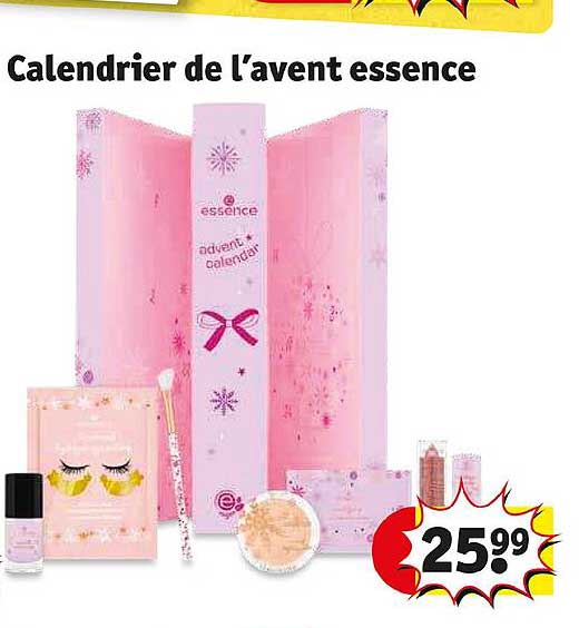 calendrier de l'avent essence