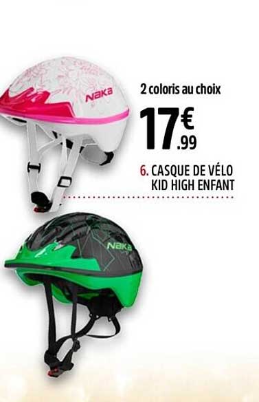 casque de vélo kid high enfant