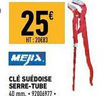 clé suédoise serre-tube mejix