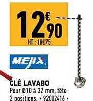 Clé Lavabo Mejix