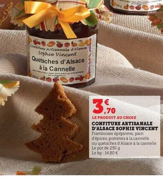 confiture artisanale d'alsace sophie vincent