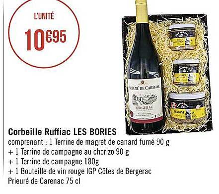 corbeille ruffiac les bories