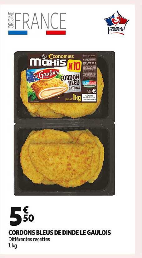 Cordons Bleus De Dinde Le Gaulois