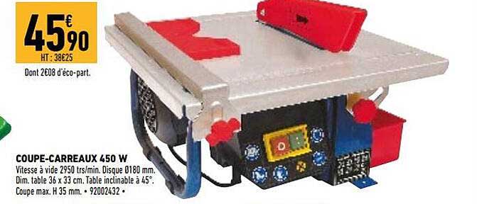 coupe-carreaux 450 w