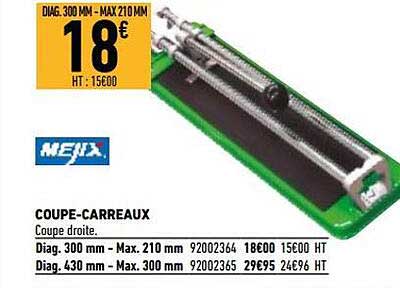 Coupe-carreaux Mejix