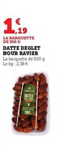 Datte Deglet Nour Ravier