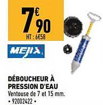 déboucheur à pression d'eau mejix