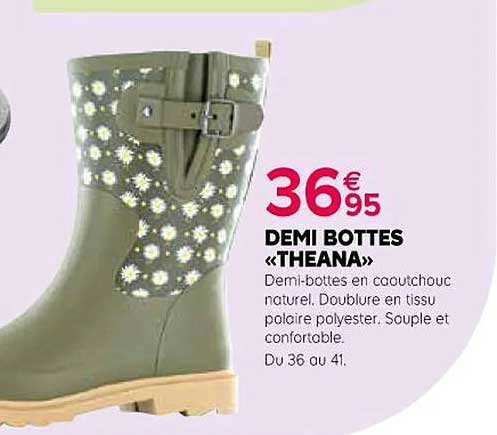 Demi Bottes «theana»