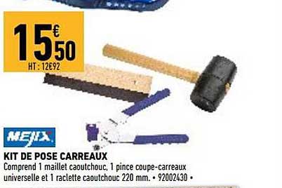 kit de pose carreaux mejix