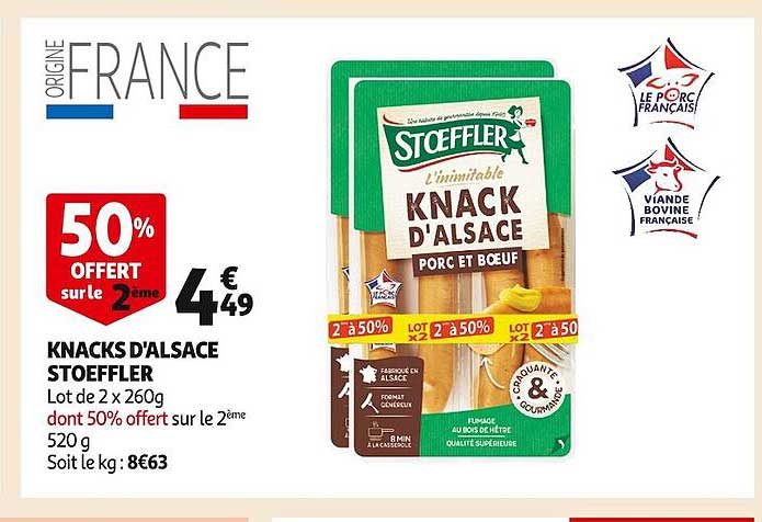 Knacks D'alsace Stoeffler
