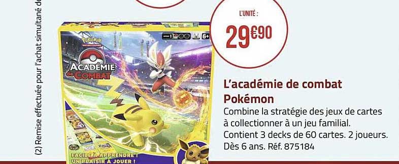 l'académie de combat pokémon