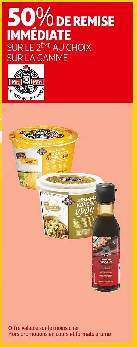 la gamme mr. min le maître du goût
