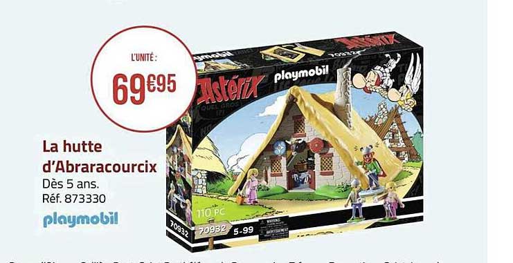 la hutte d'abraracourcix playmobil