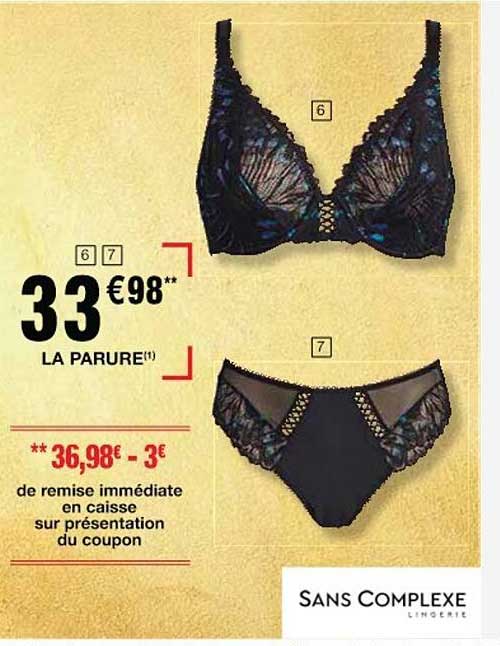 la parure sans complexe lingerie