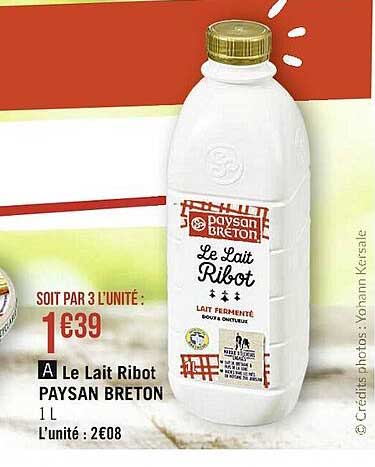 le lait ribot paysan breton