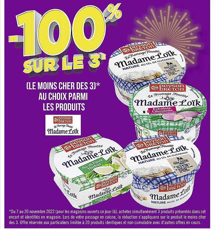 les produits paysan breton le fromage fouetté madame loïk
