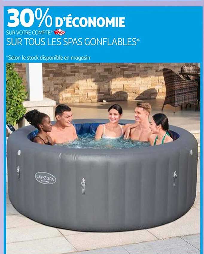 les spas gonflables