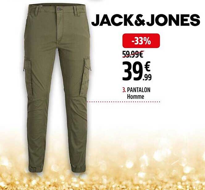 pantalon homme jack & jones