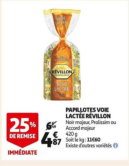 papillotes voie lactée révillon