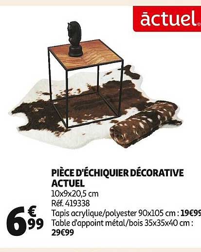 pièce d'échiquier décorative actuel