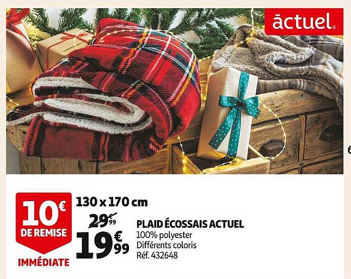 plaid écossais actuel