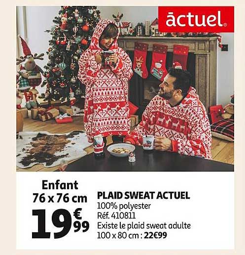 Plaid Sweat Actuel