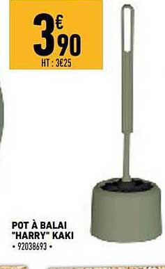pot à balai "harry" kaki