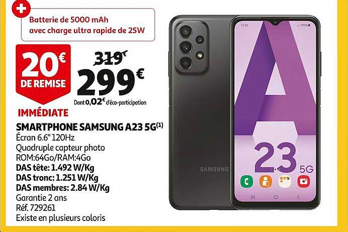 Smartphone Samsung A23 5g
