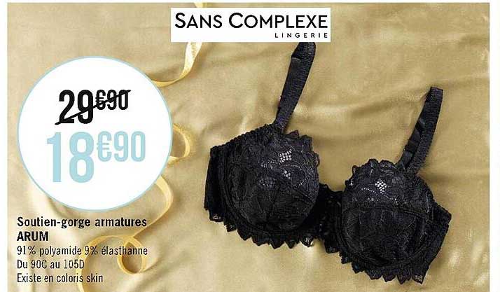 soutien-gorge armatures arum