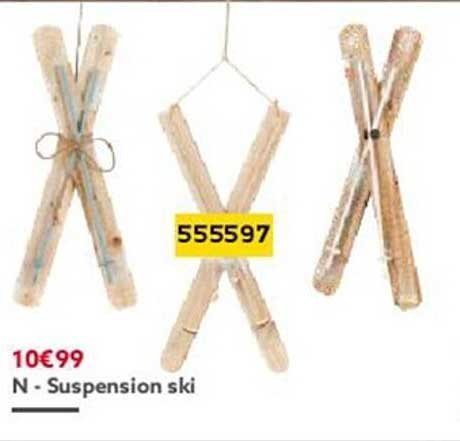 suspension ski