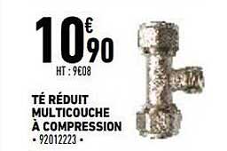 té réduit multicouche à compression