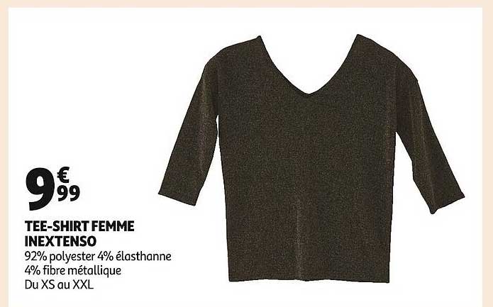 tee-shirt femme inextenso
