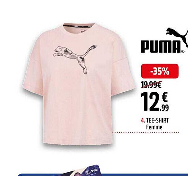 tee-shirt femme puma
