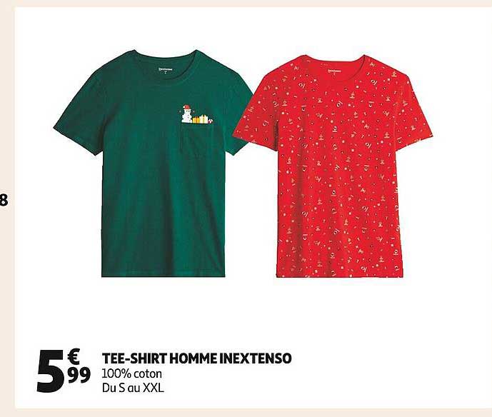 tee-shirt homme inextenso