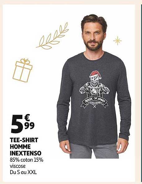tee-shirt homme inextenso