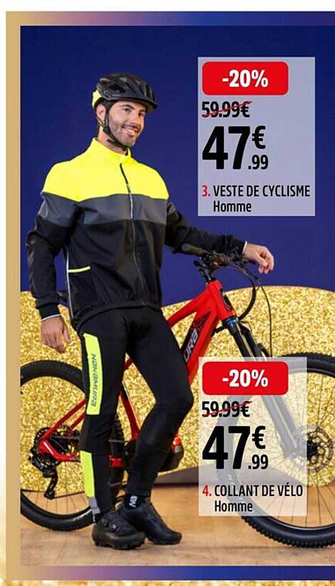 veste de cyclisme homme, collant de vélo homme