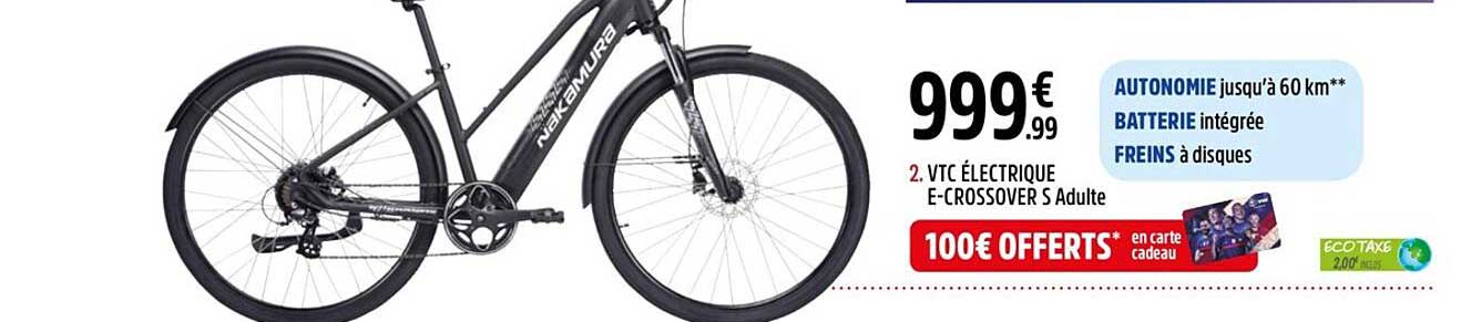 vtc électrique e-crossover s adulte nakamura