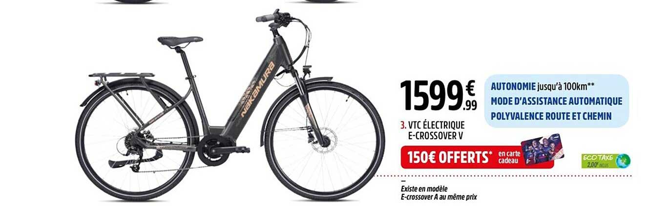 vtc électrique e-crossover v nakamura