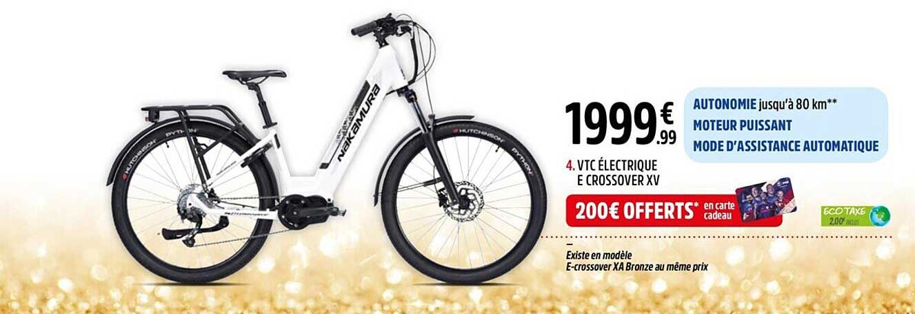 vtc électrique e-crossover xv nakamura