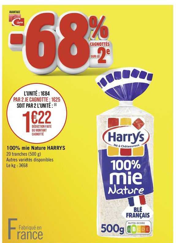 100% Mie Nature Harrys