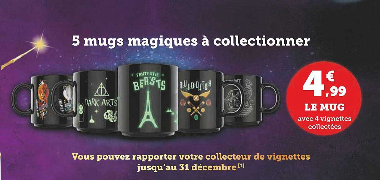 5 mugs magiques à collectionner
